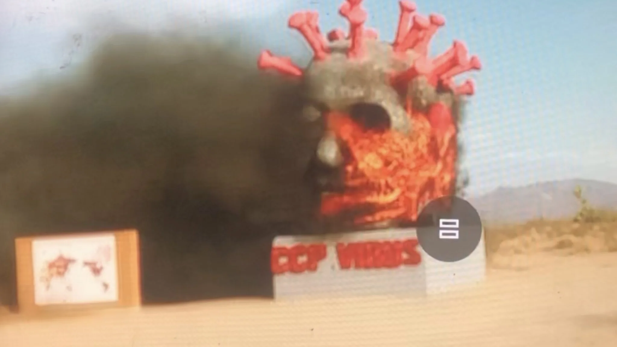 Breaking: The CCP Virus Statue In California Is Burnt Down. "It Is A Direct Attack on and Open Challenge to the US"