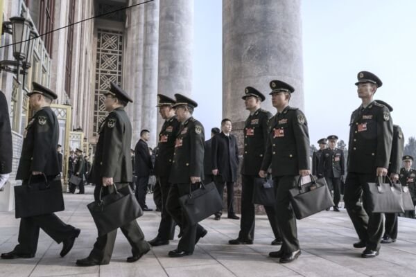 CCP Axes Five Top Generals in Pre-Two Sessions Purge
