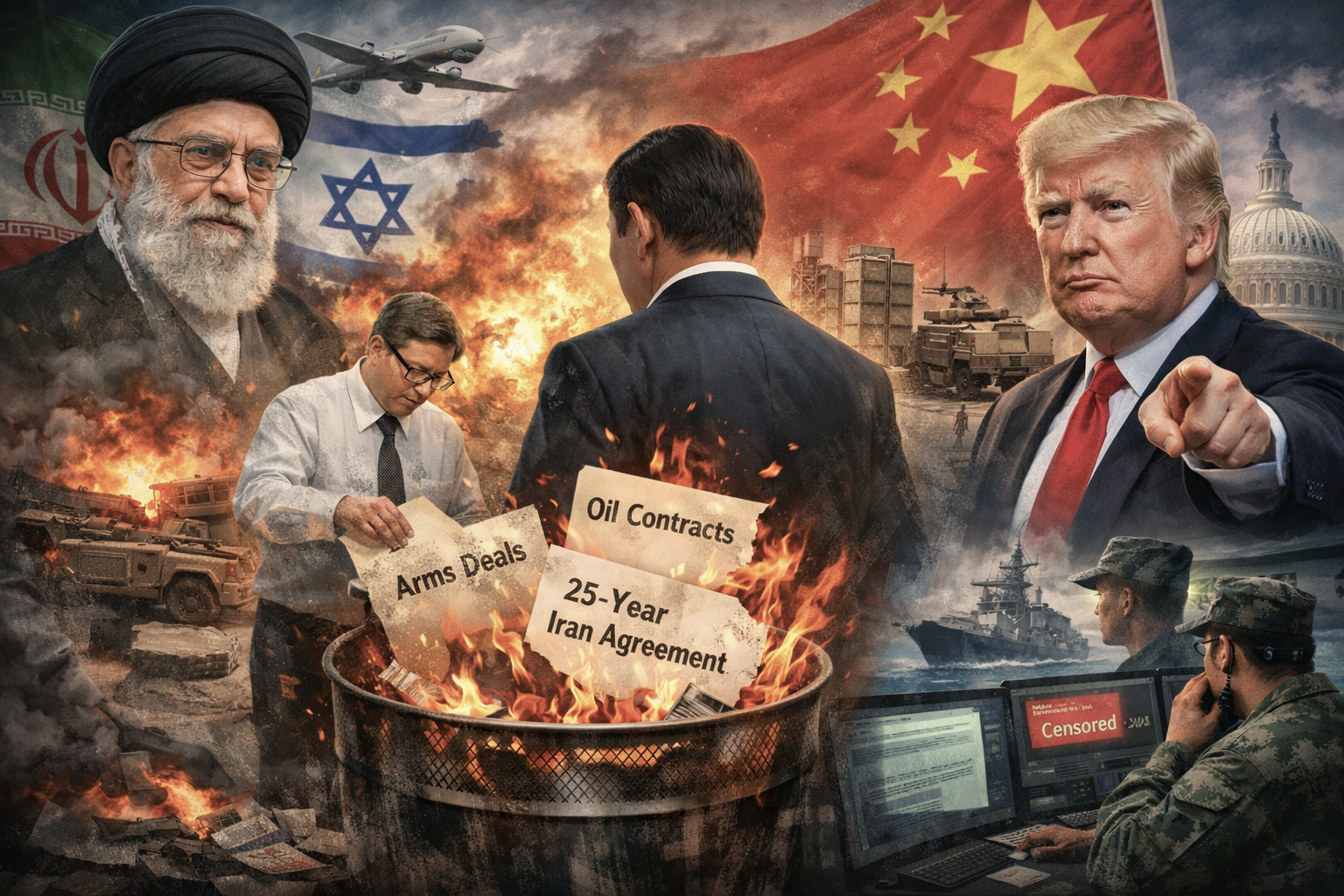 CCP Orders Destruction of Iran Aid Evidence to Evade US Accountability