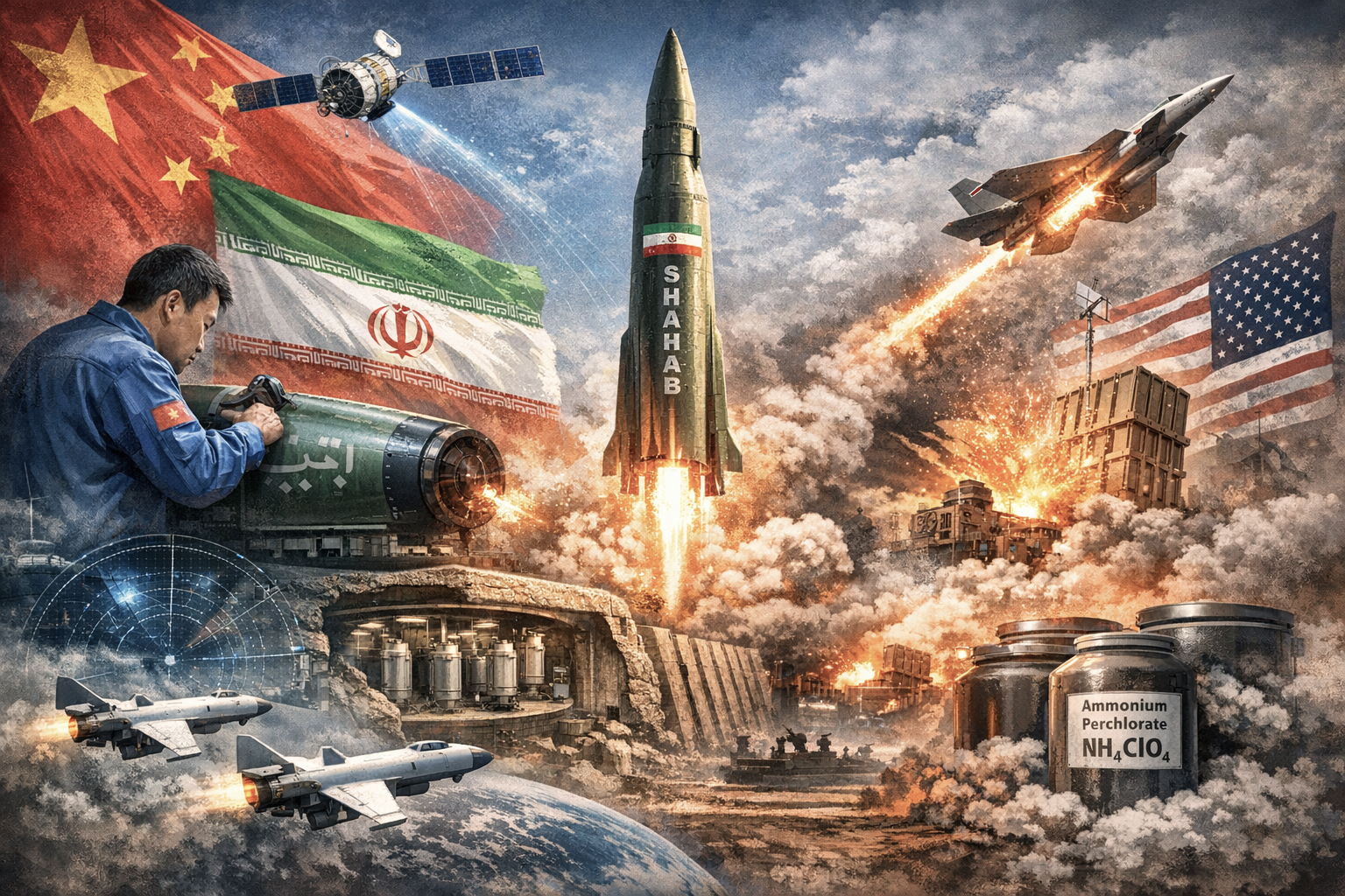 Exclusive: CCP's Comprehensive Military Support for Iran: Key Revelations
