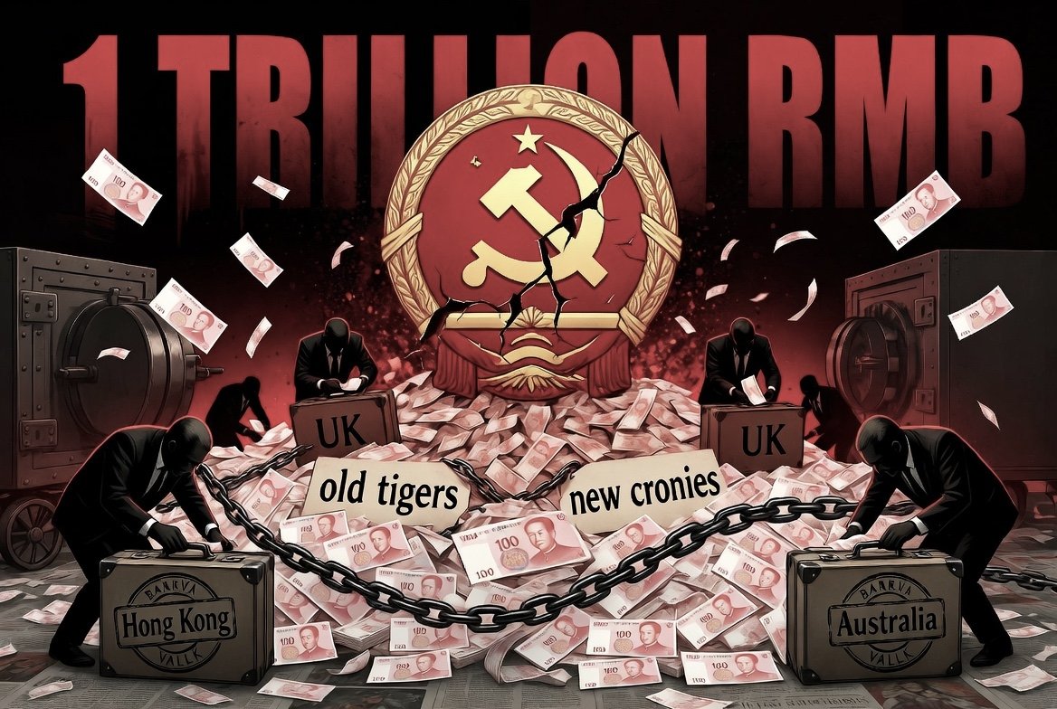 Leaked CCP Report Exposes Record 1 Trillion RMB Corruption in 2025