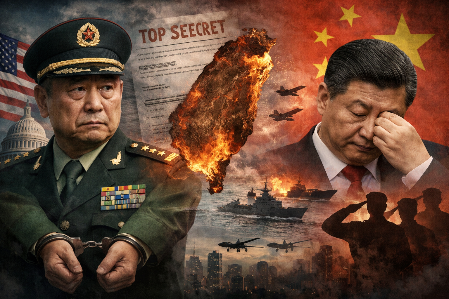 EXCLUSIVE:  Xi Accuses Top General Zhang Youxia  of US Treason to Hide Taiwan Failure