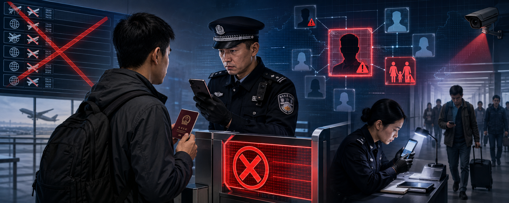 Leaked Xinjiang File Exposes CCP’s 52-Category Exit Ban and Return Dragnet