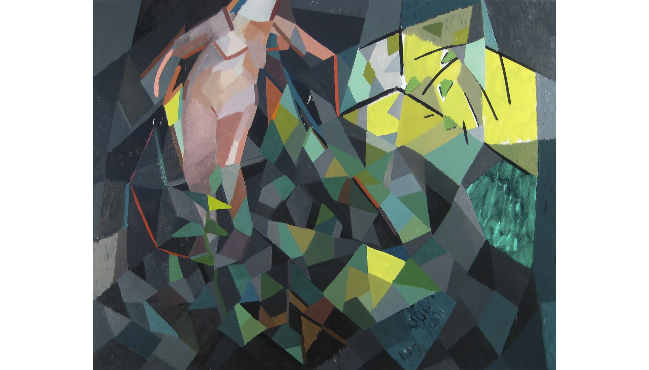 Growing Things in the Dark , Oil on Canvas, 48" x 60," 2011, Available for Purchase