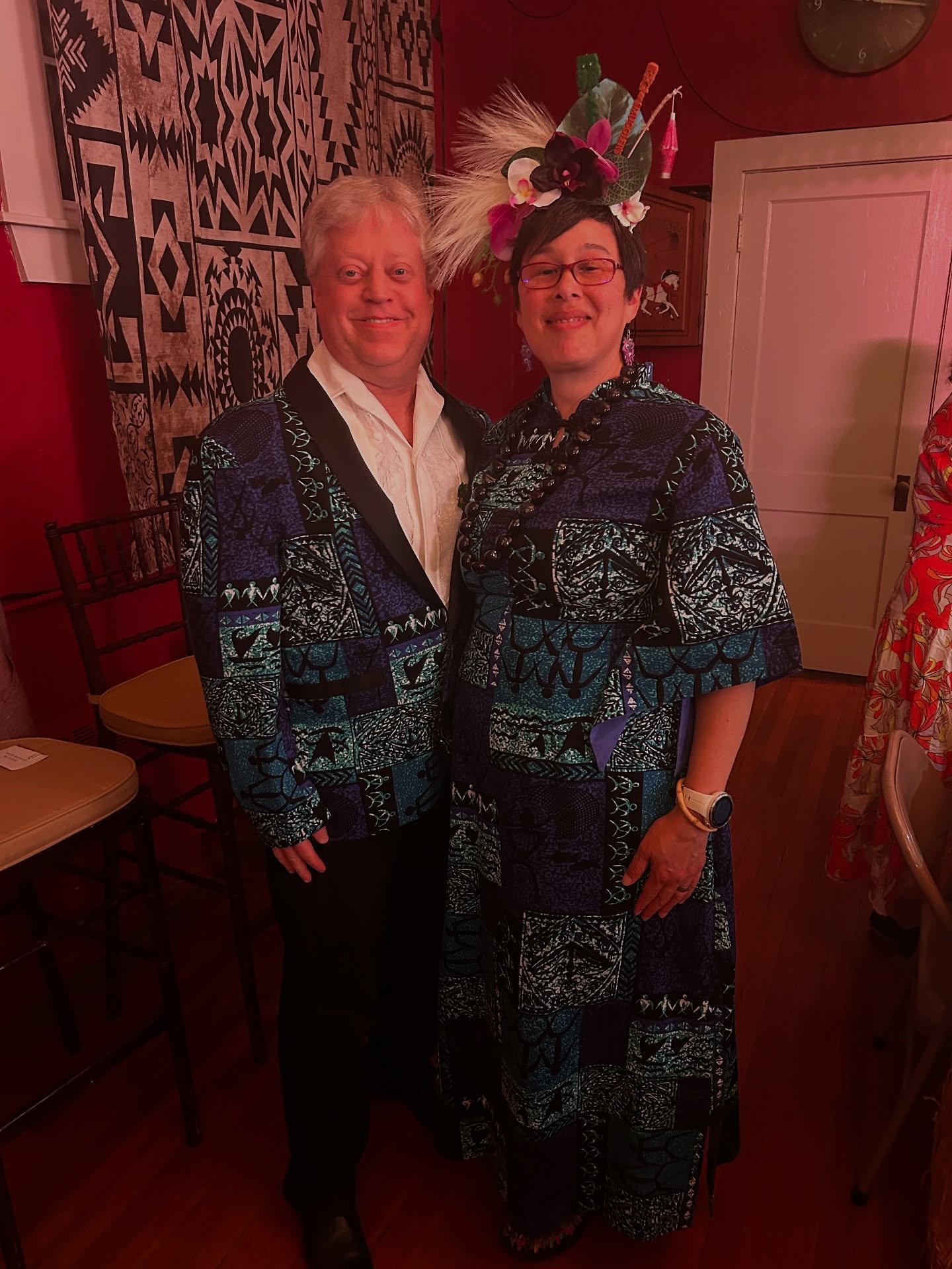 Happy first day of summer! ☀️🌻👙🍉😎
We hope these hot days transport you to sunny beaches and colorful luaus like at Cthulhu Luau. Here are some of our most stunning styles that our patrons and actors wore to the event. Stay stylish this summer! 

