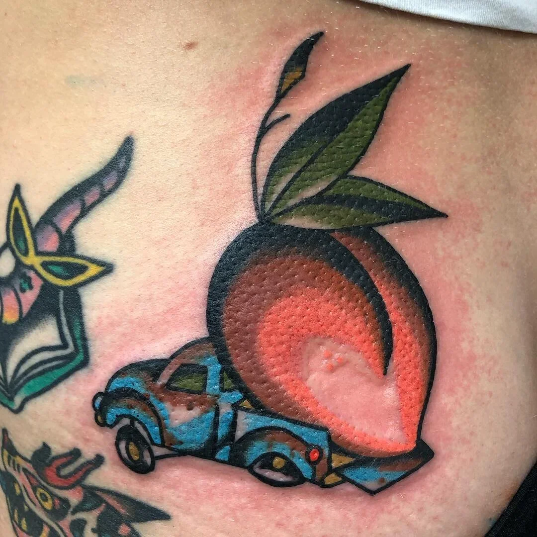 Peach Truck