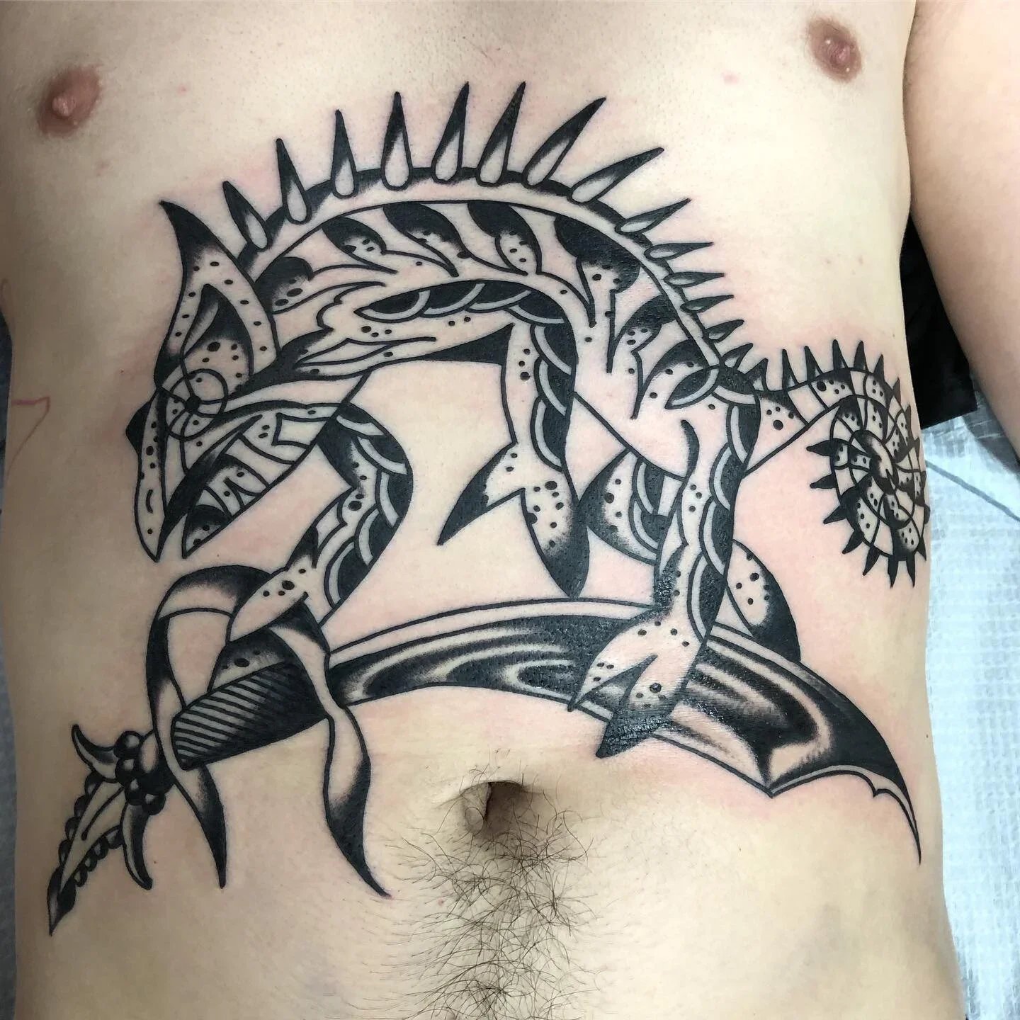 Sword Weilding Chameleon 
