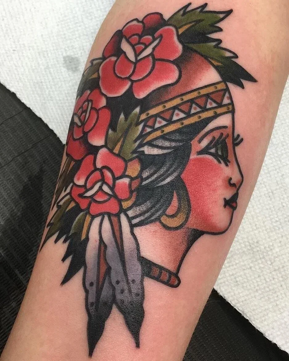 Traditional Woman's Profile