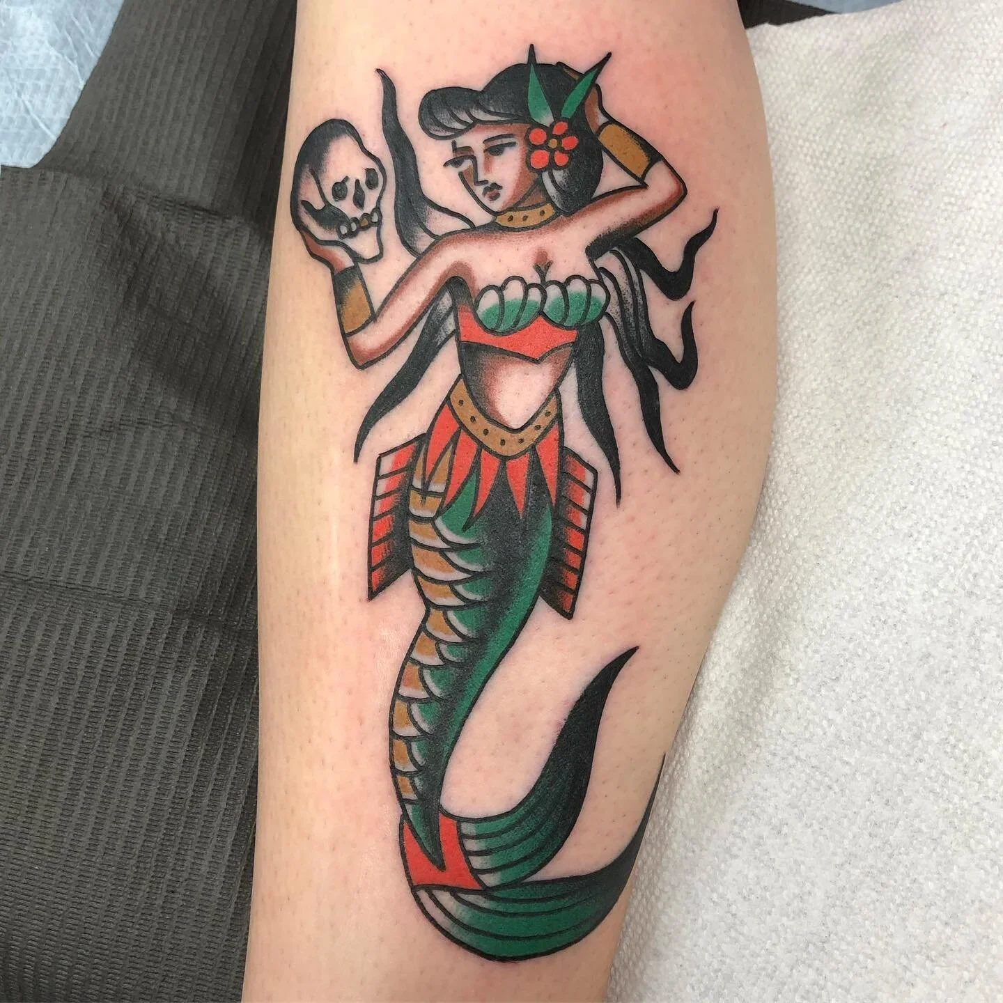 Mermaid Pin-Up