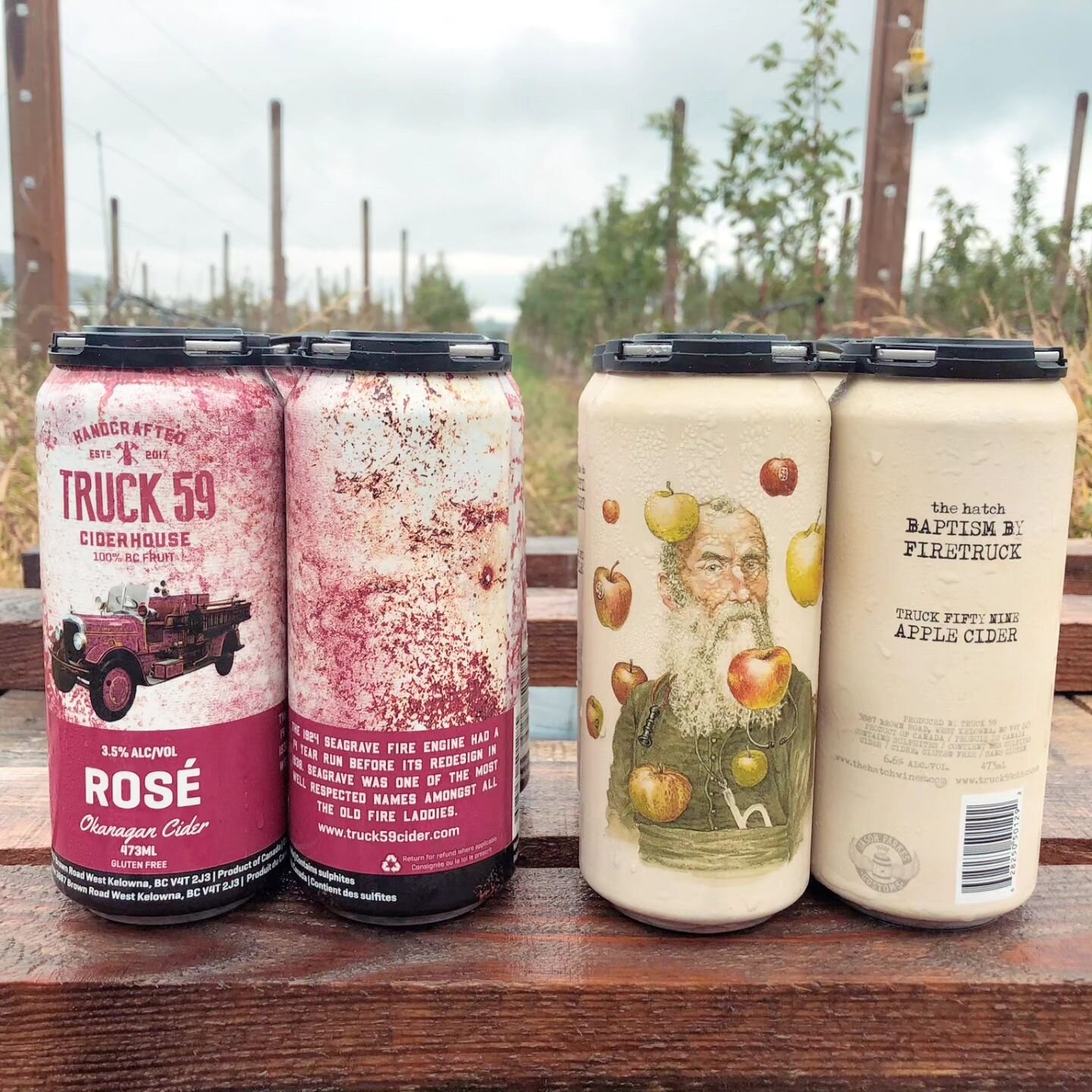 Our Kelowna team had a fun couple of days this week with our friends at Truck 59, canning up some of their delicious cider. Happy Friday everyone 🍻 #bccraftbeverage #bccider #shoplocal #supportlocal #smallbusiness