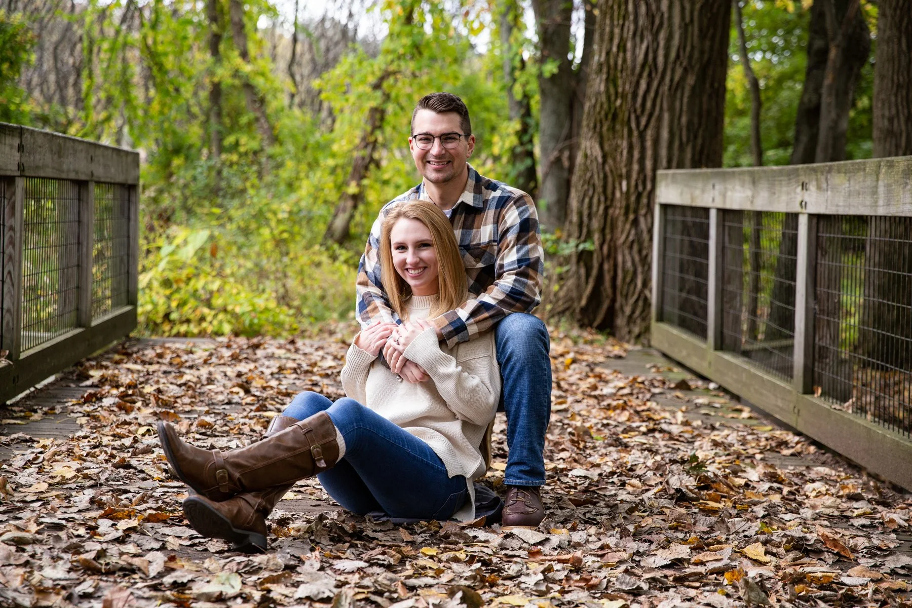 Fall Engagement Session at Fenner Nature Center_Tania Watt Photography.JPG