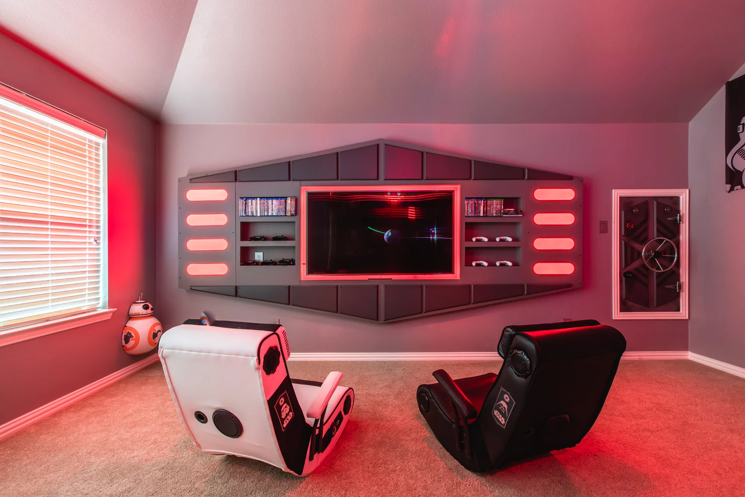 Star Wars Home Theater Room