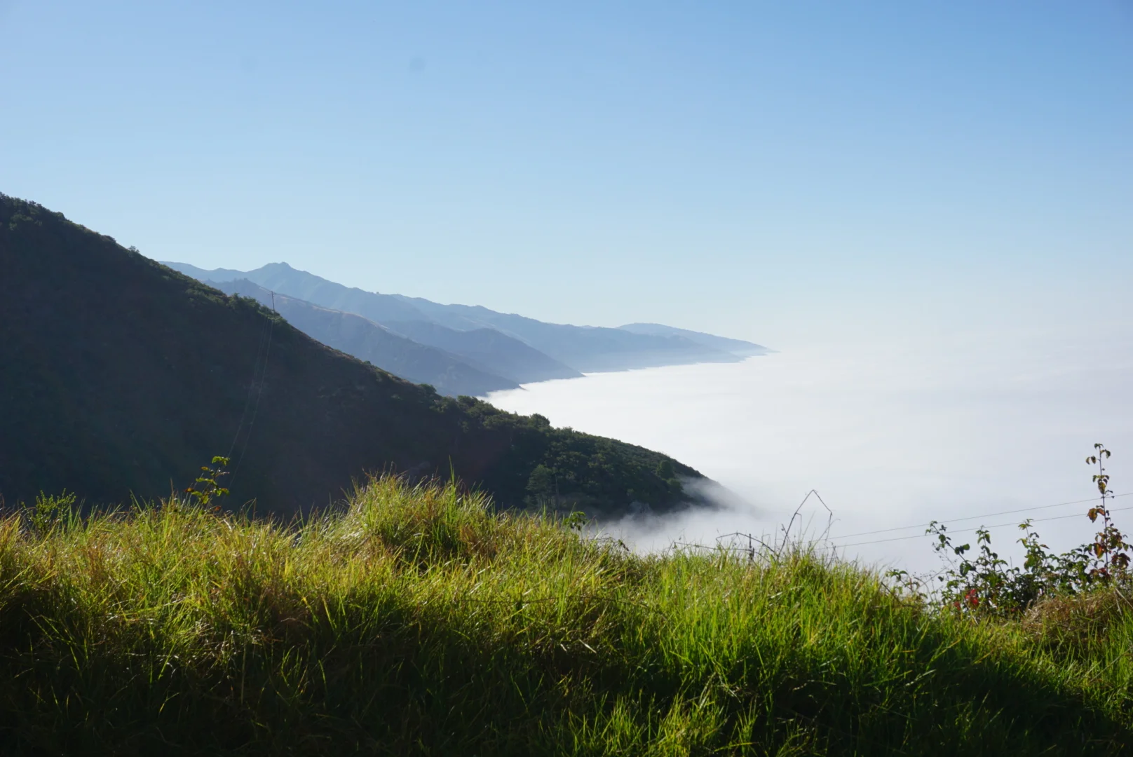Above the clouds - Ft Hunter Liggett, ca