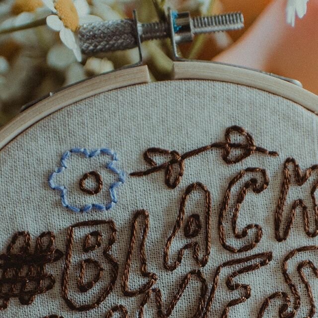 Worked on a meaningful project today with some amazing women. Art will be for sale soon, all proceeds donated to support the BLM movement. 
@crosstitutes donated this incredible crosstitch to play with during the shoot 🖤