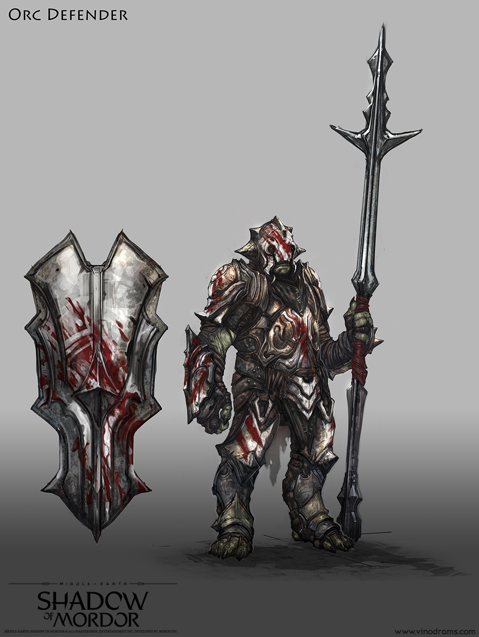 Lord Of The Rings Shadow Of Mordor Concept Art