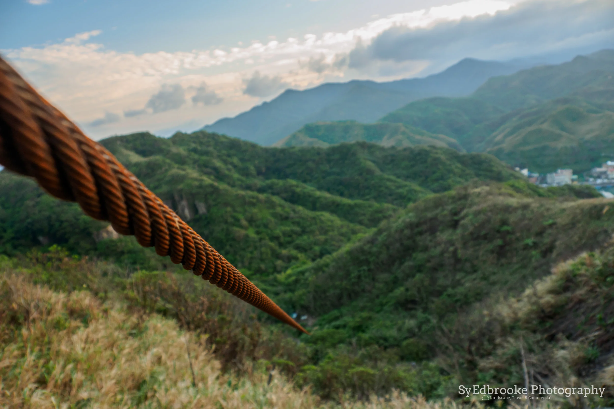 The pulley for the construction of the new viewpoint. f5.6, ISO 200, 1/10, 24mm