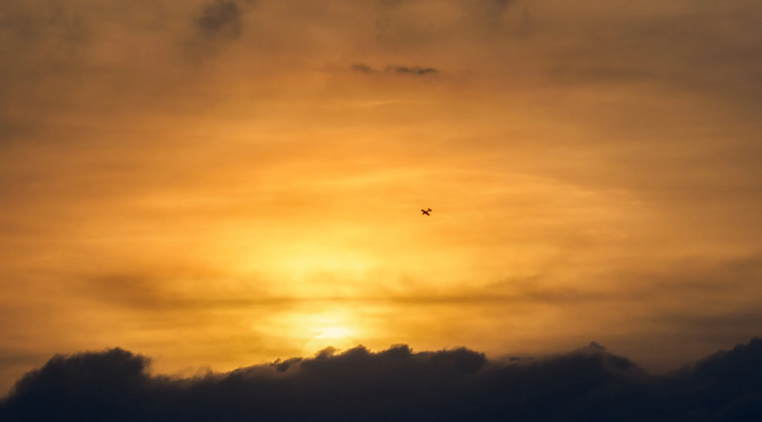 Planes and sun