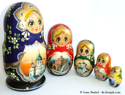 Wer kennt sie nicht? Die Matrjoschka – ein typisches russisches Souvenir. Doch Russisch ist noch viel mehr!