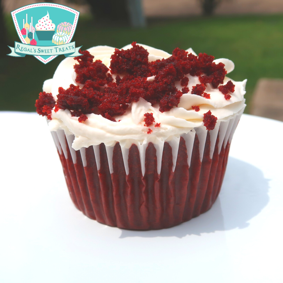 Jumbo Regal Velvet (Red Velvet) Cupcake