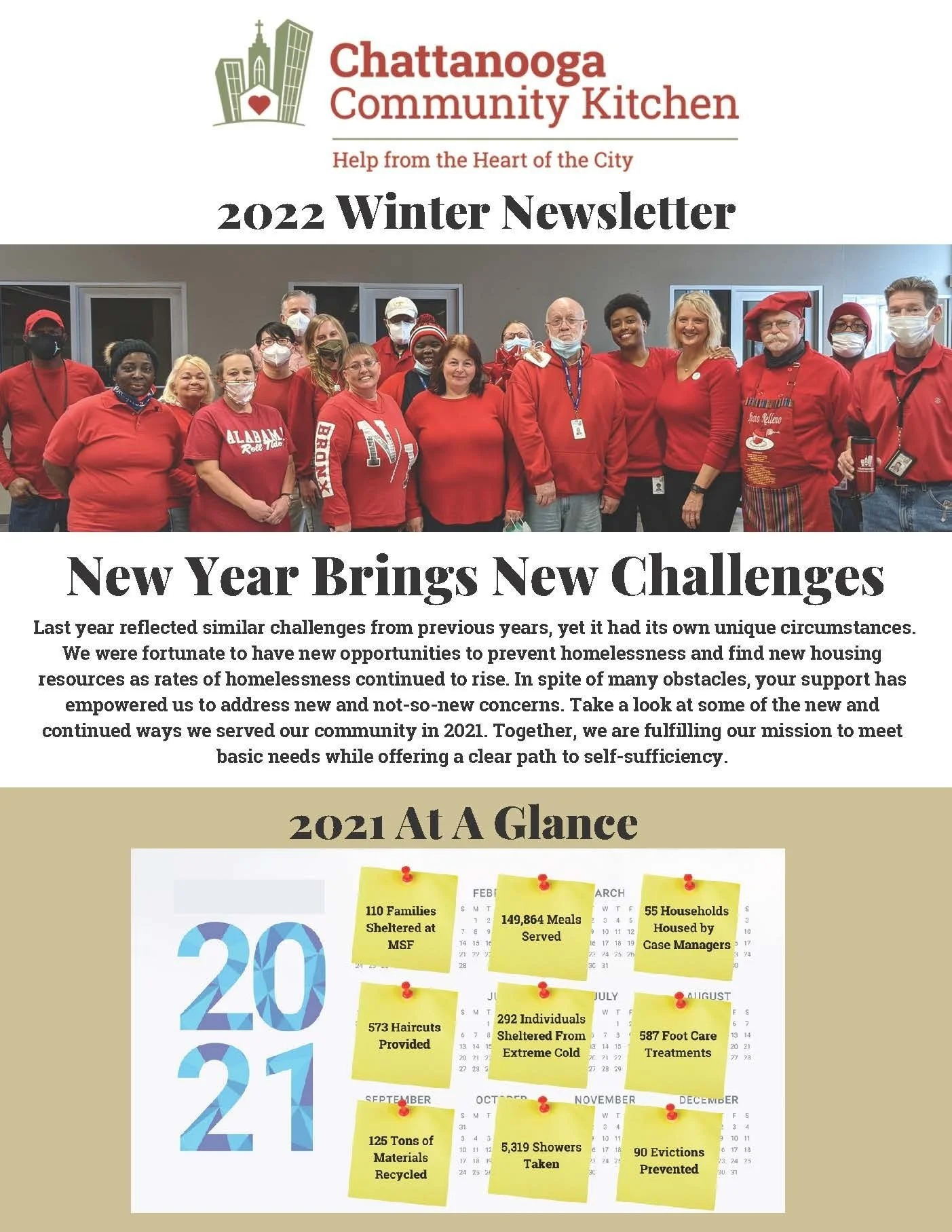 Ann Braley Christmas Memories Chattanooga 2022 Newsletters — Chattanooga Community Kitchen