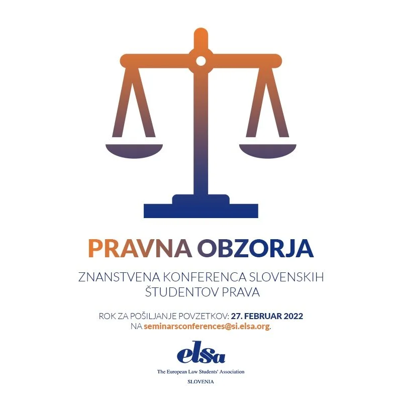 PRAVNA OBZORJA - Znanstvena konferenca študentov prava