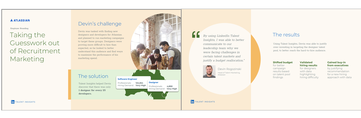 Figure 3 : Atlassian Talent Insights Case Study
