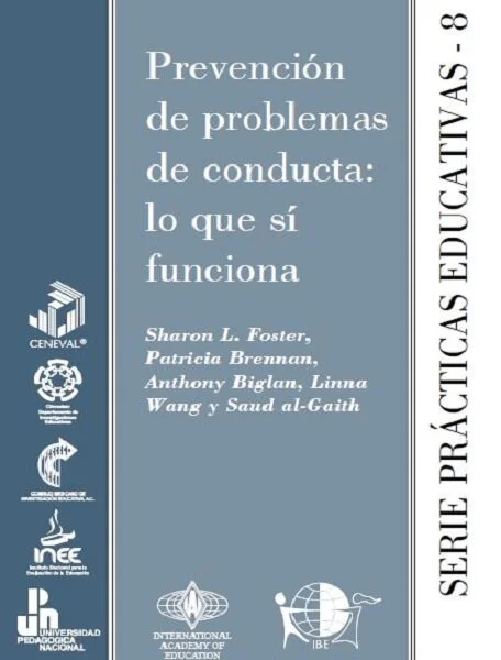 Prevención de problemas de conducta: lo que sí funciona (PDF gratuito)