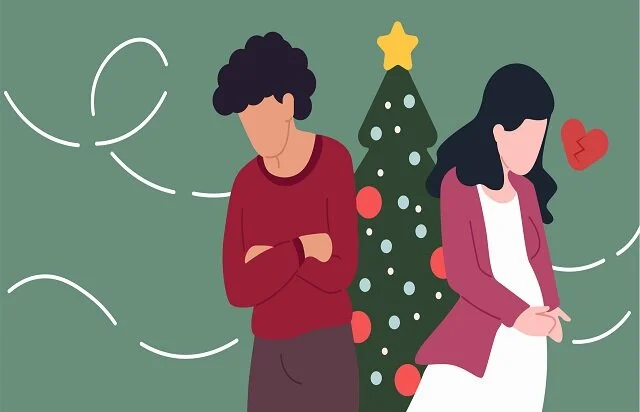 Cómo afrontar el dolor de una ruptura en Navidad 