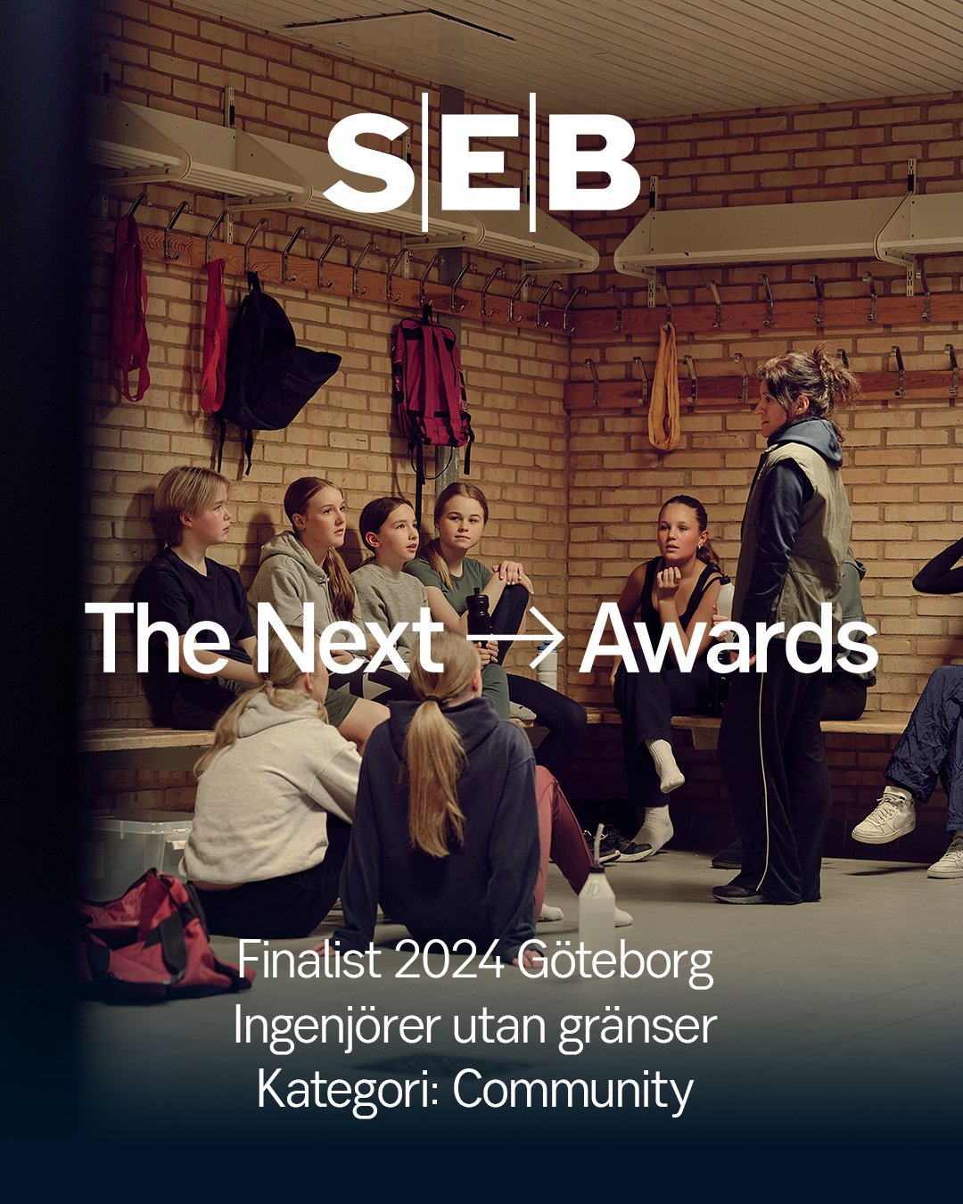 🌍 Exciting News! 🌍 We are thrilled to announce that Engineers Without Borders Sweden has advanced to one of the four semi-finals of The Next Awards in the &quot;Community&quot; category! 

This prestigious competition celebrates sustainable entrepr
