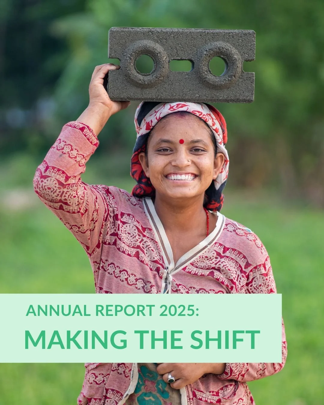 Today, we are proud to present our latest impact in our Annual report 2025: Making the Shift! ✨

In a time marked by conflict, division and growing uncertainty, the need for solidarity, peace and sustainable development has never been greater. 🌍🤝

