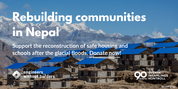 Launching a fundraiser for recovery and reconstruction in Nepal