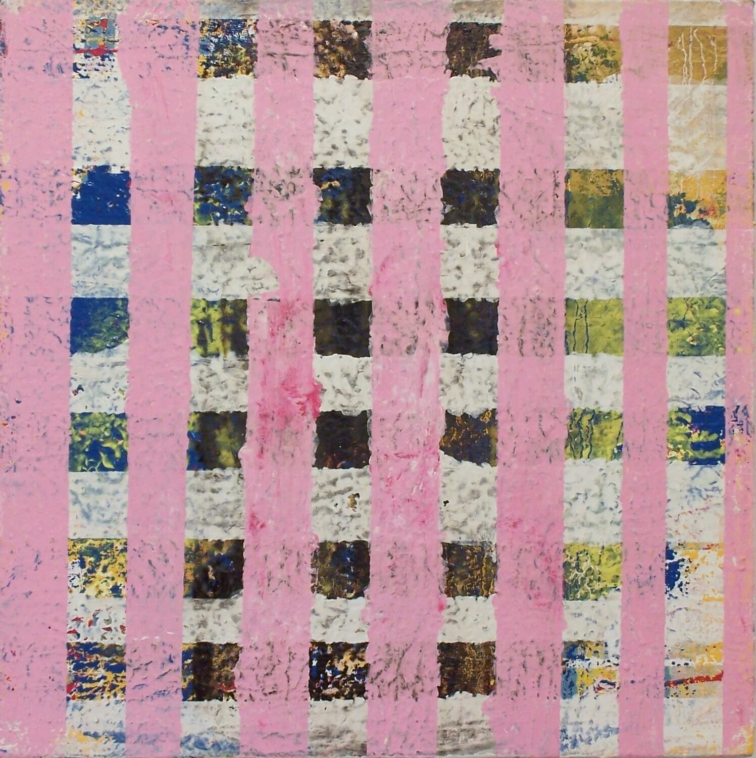 Easter, 2002 (enamel on canvas) 24" x 24"