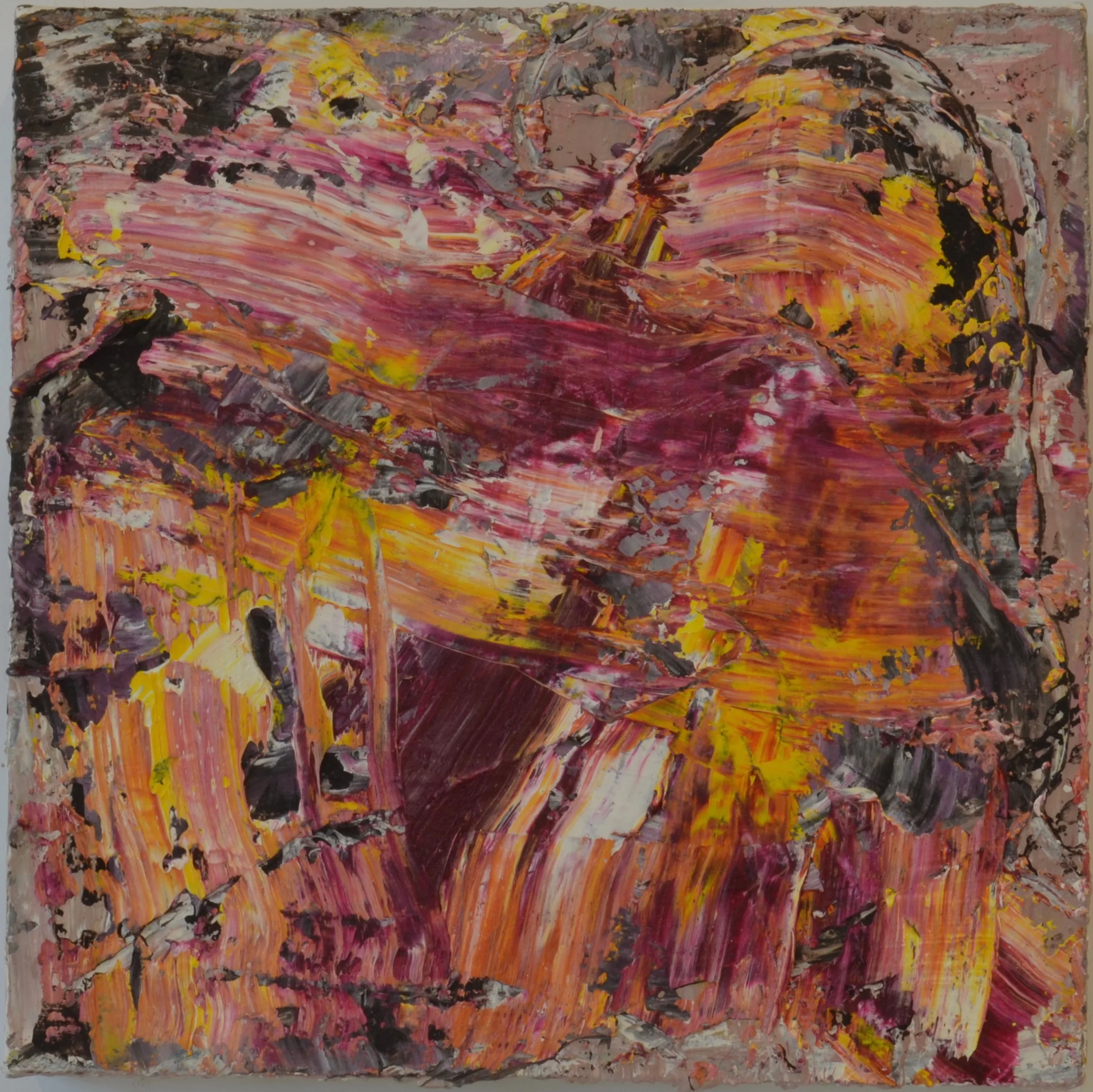 Untitled, 2018, oil on canvas, 12” x 12”