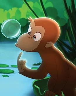 Did we all learn the word "curious" from this little fellow? 