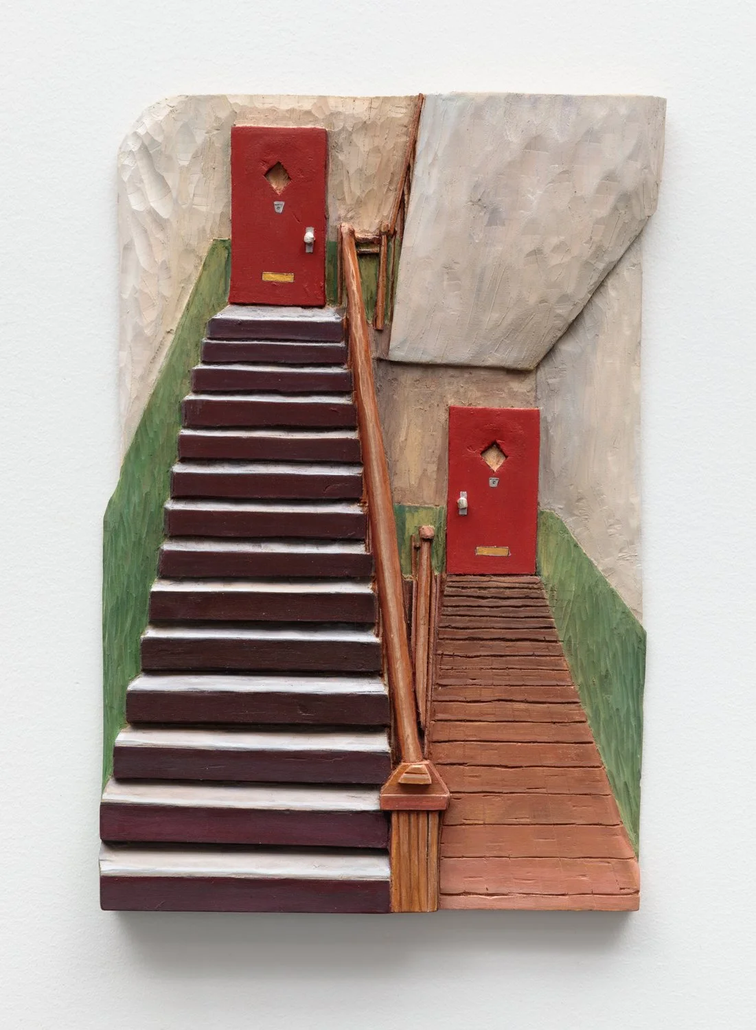 Two Red Doors