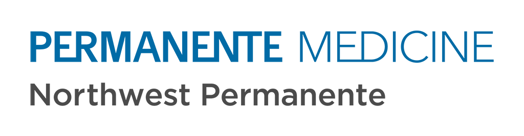 Logo of Northwest Permanente with blue and gray text.
