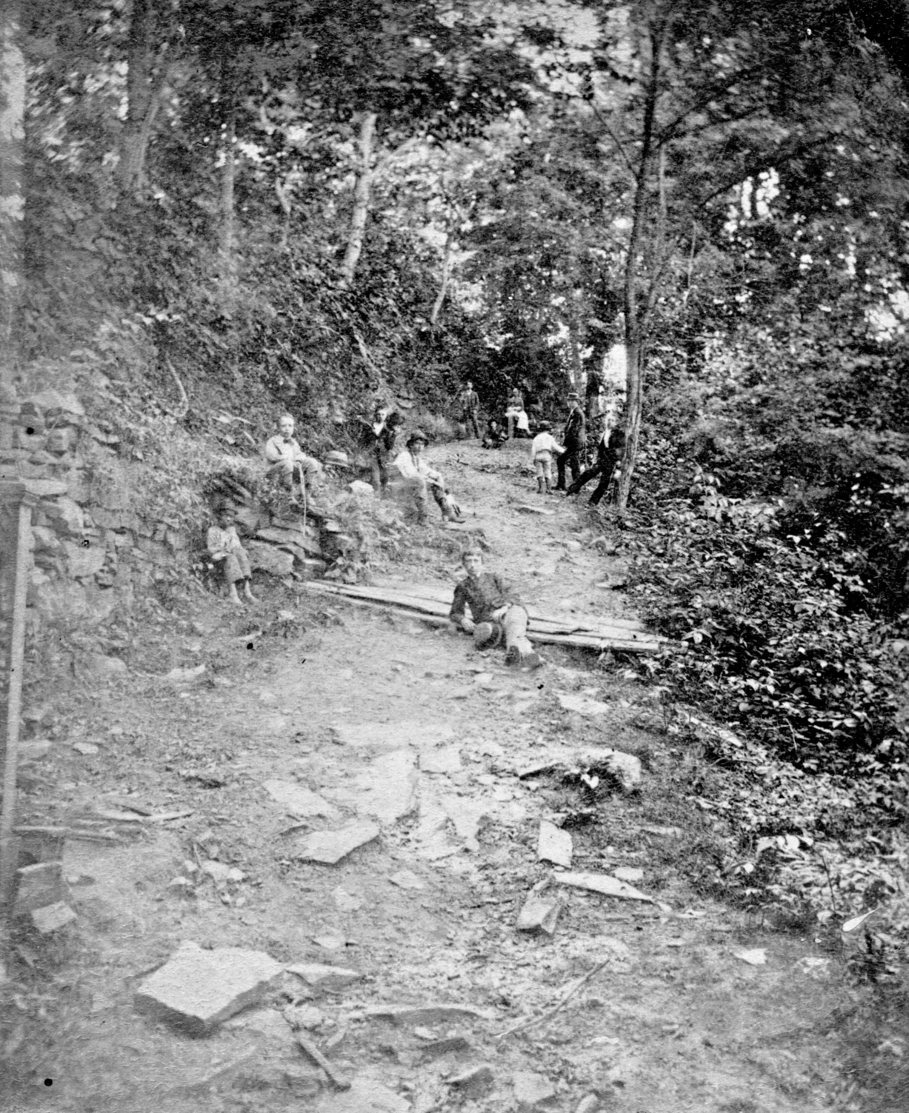 Mountain Road Up from Chalybeate Springs