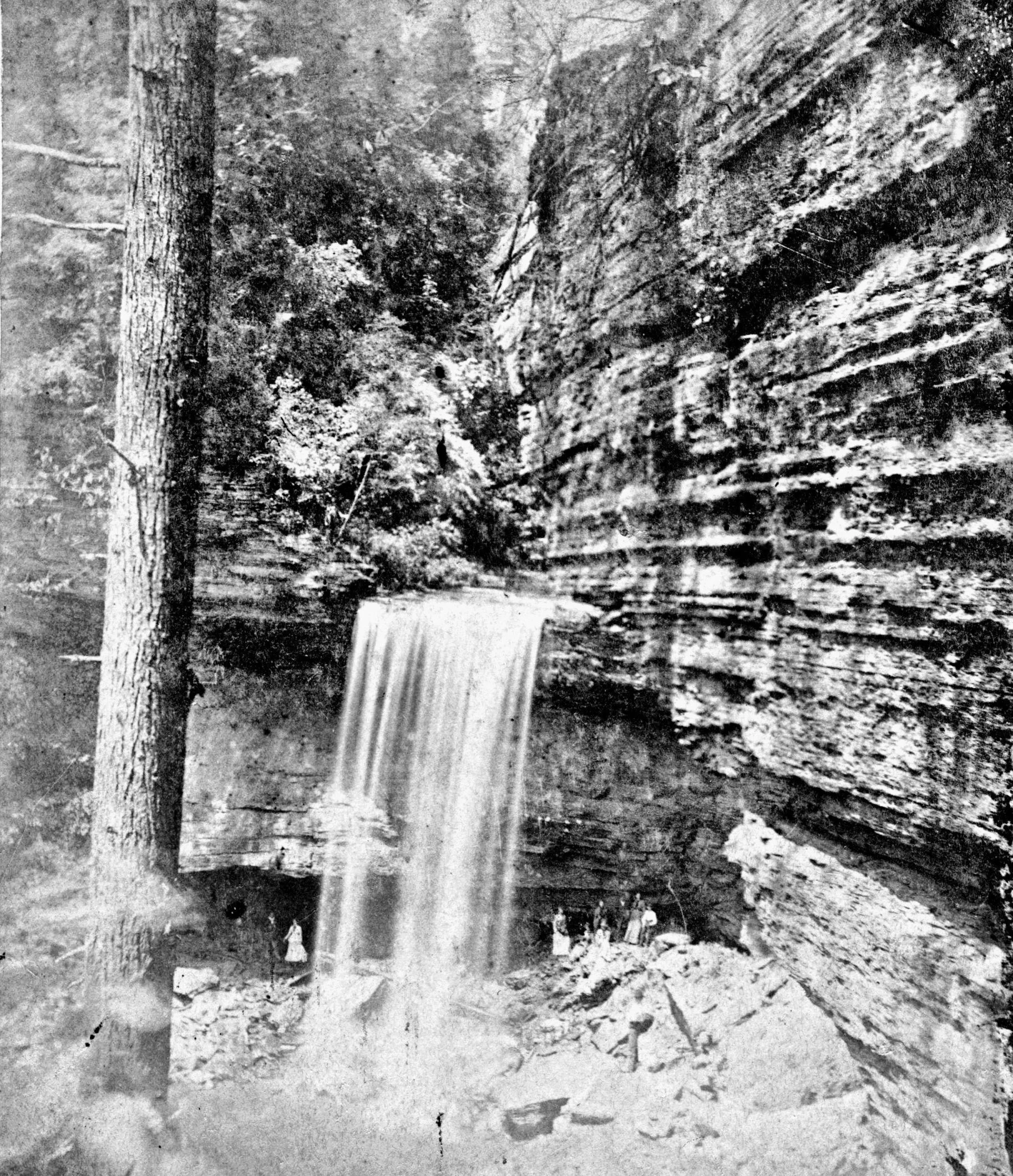 Long's Mill - Lower Falls and Tyler Rock