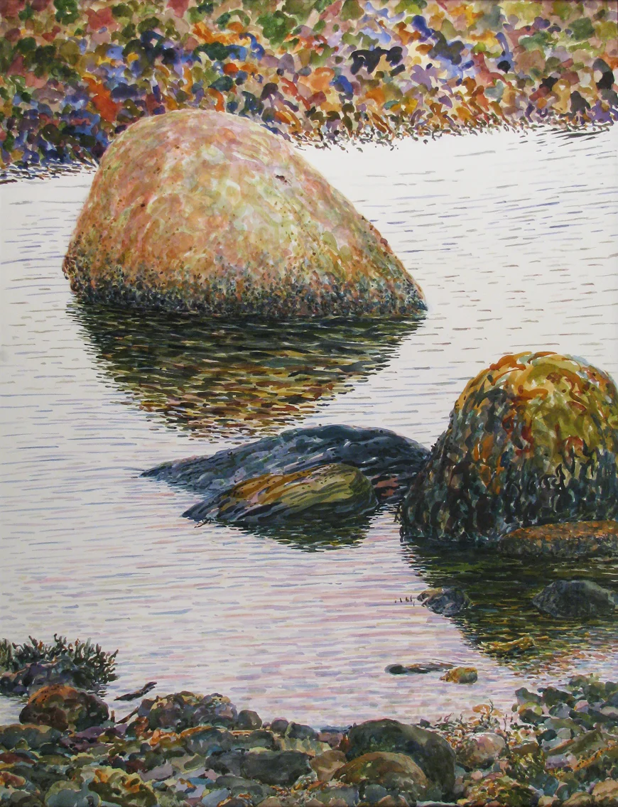 Steadfast 44 x 34 Framed Watercolor $13,000