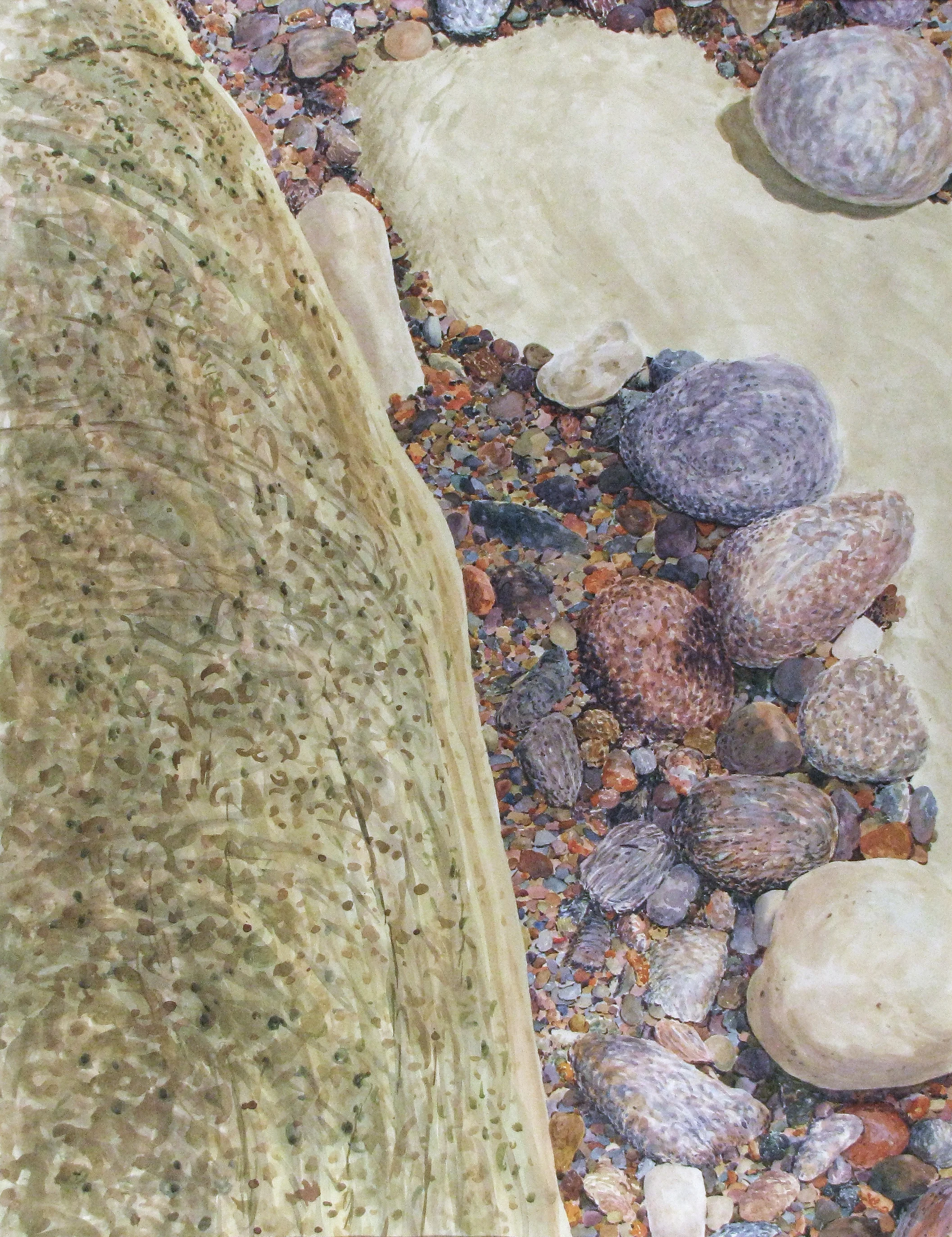  Geomorphic &nbsp;44 X 34 Framed Watercolor &nbsp;$14,000 