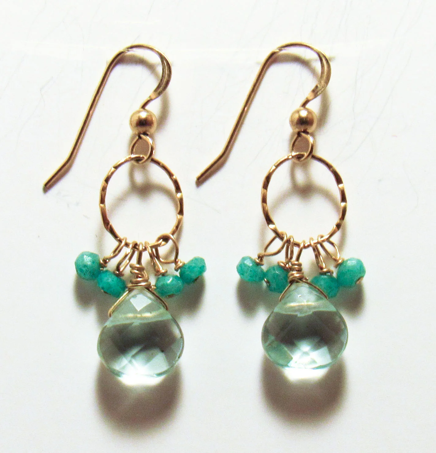 Blue Topaz Quartz with Amazonite 