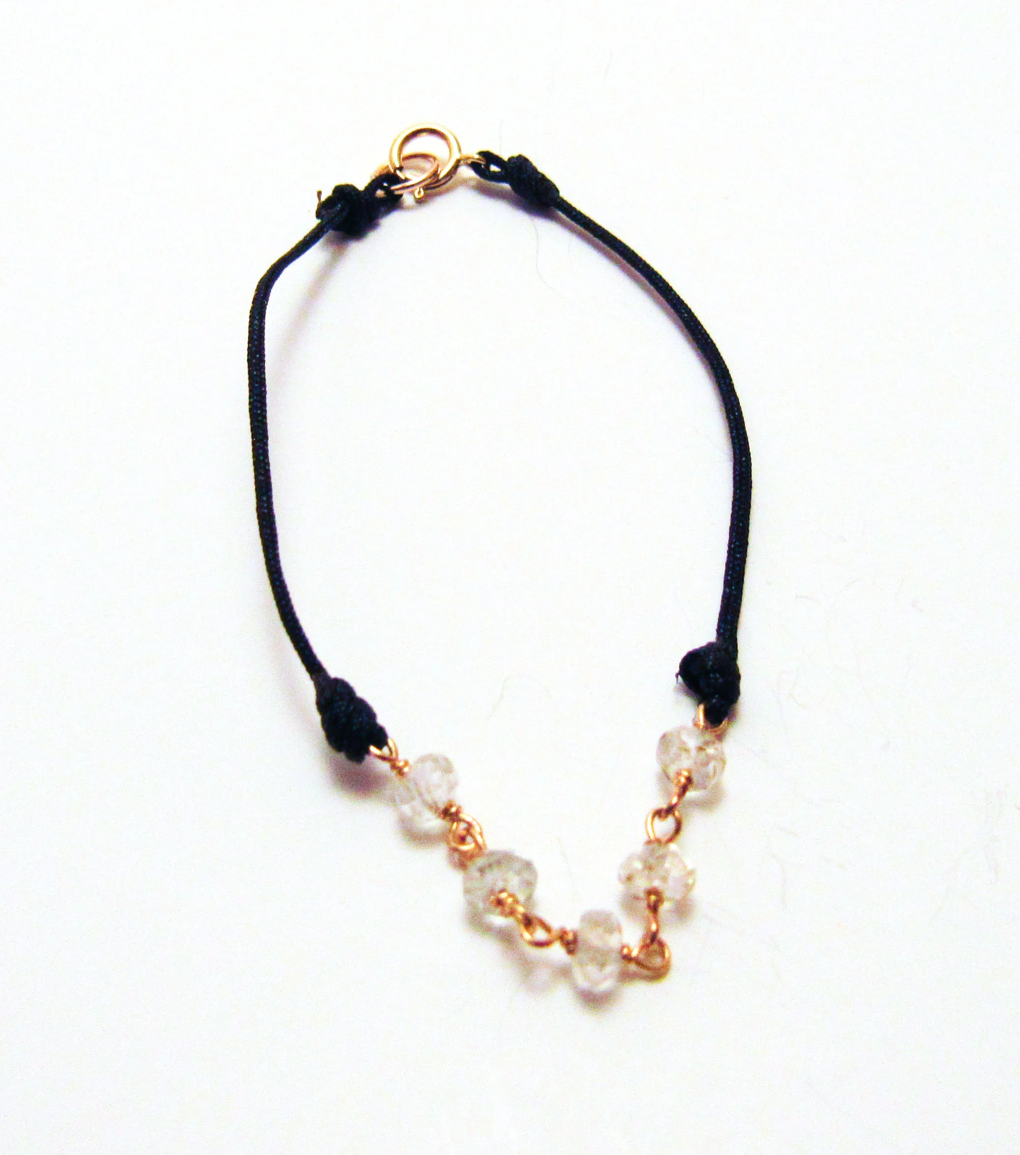 Clear Crystal on Cord