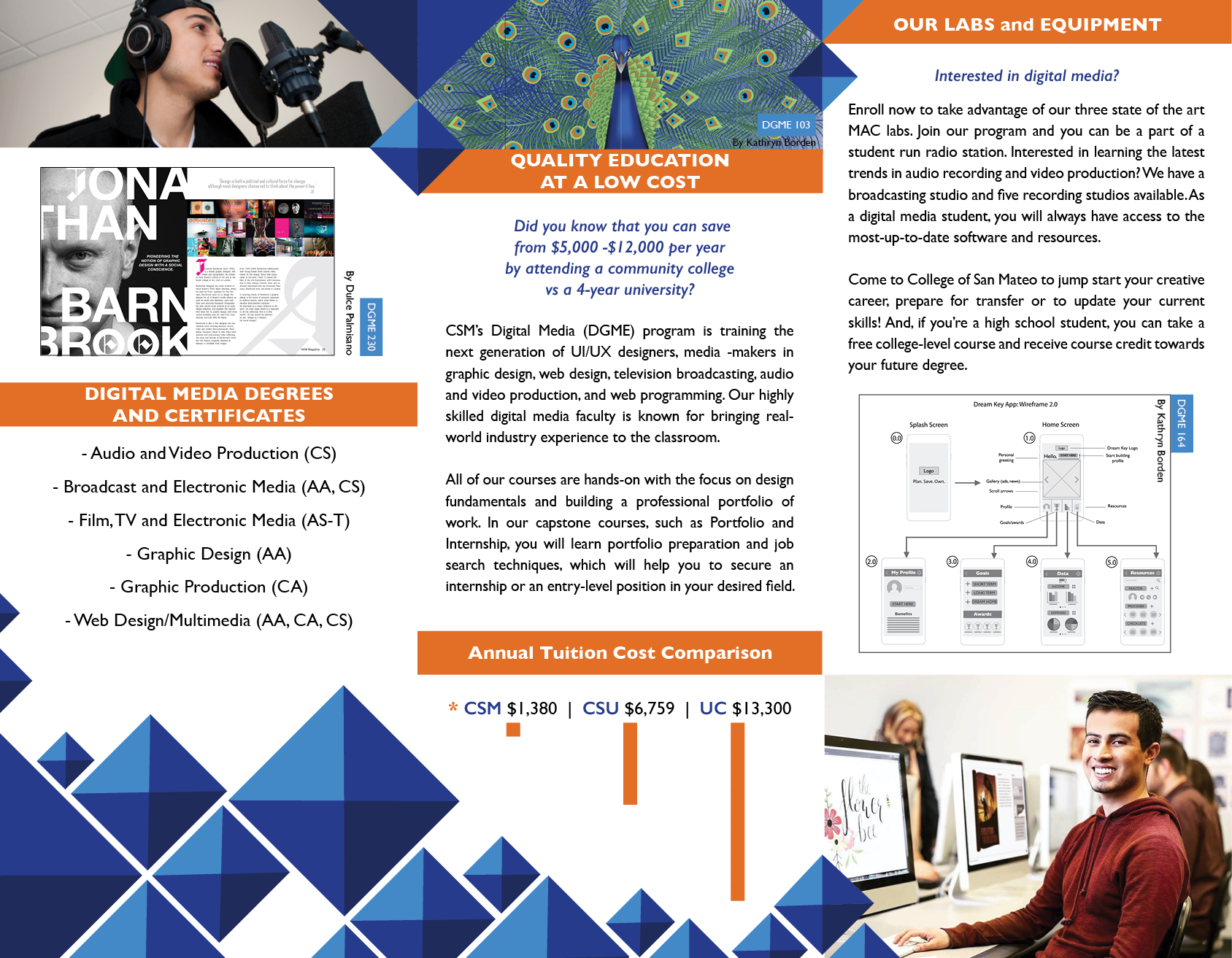College of San Mateo Brochure