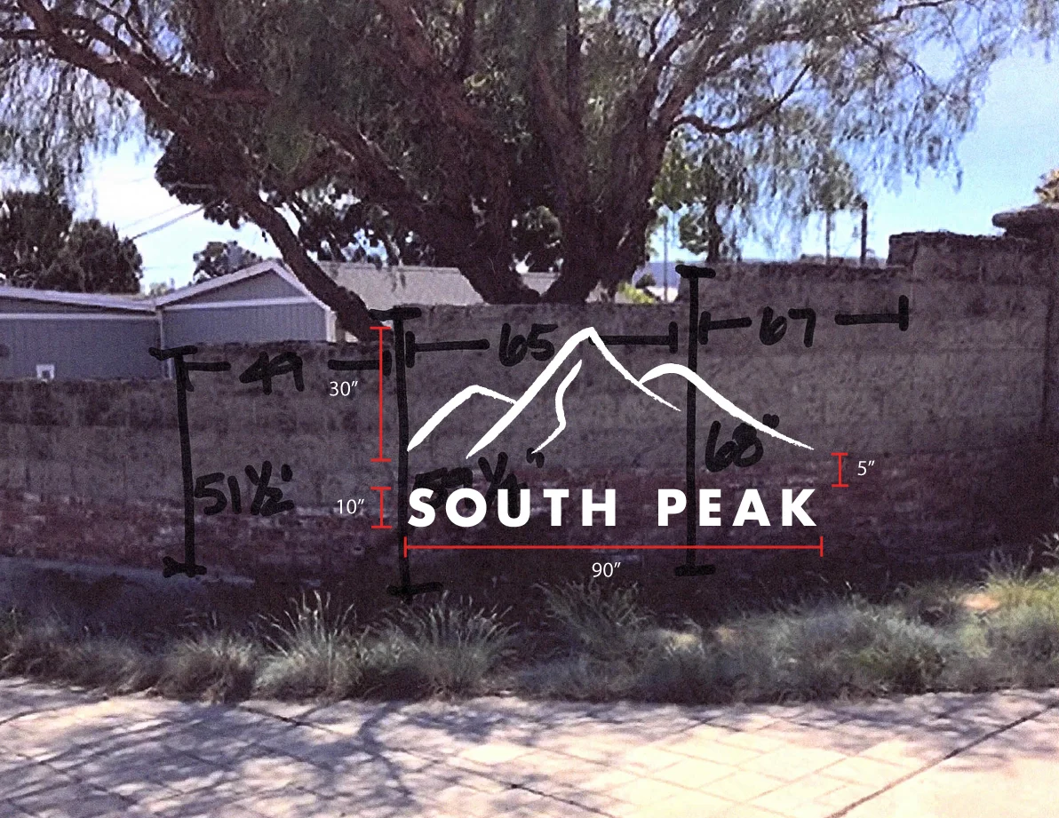 Entrance Sign