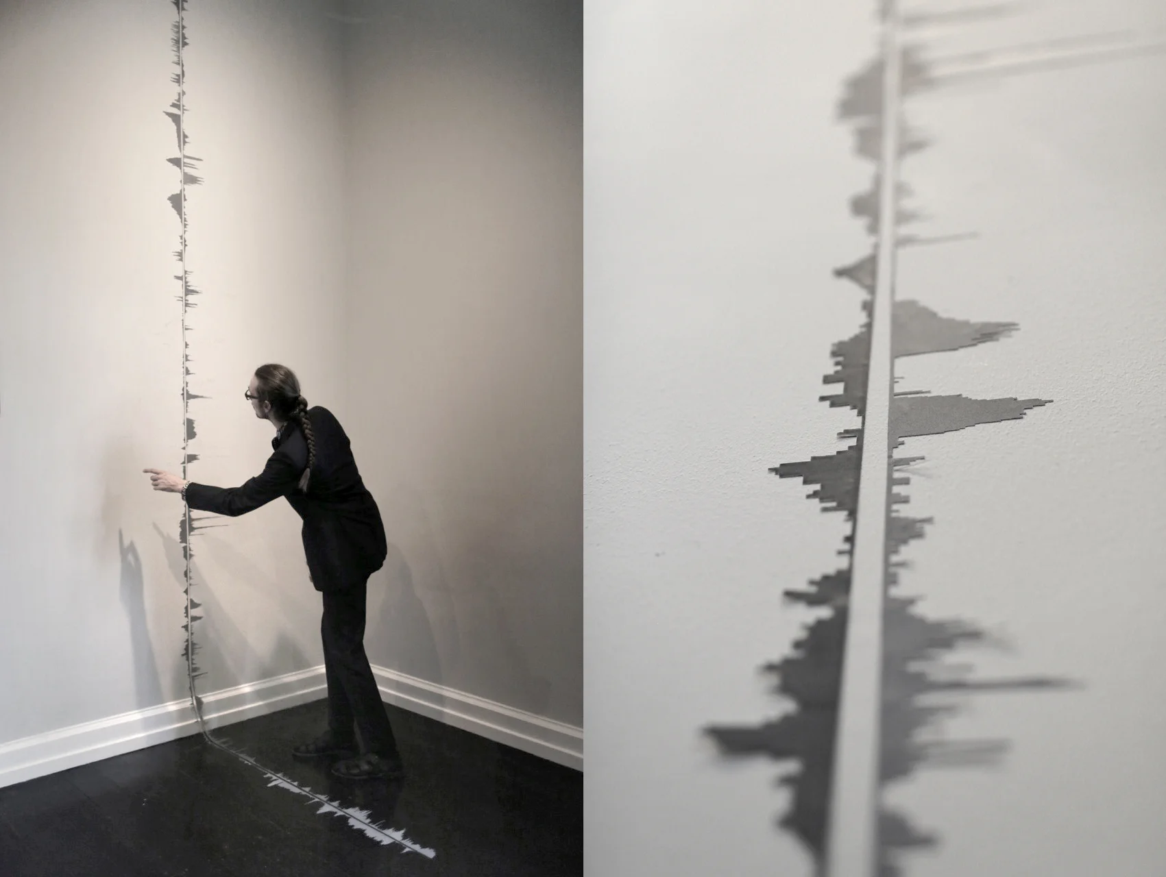 The Mother Project / Two tracks of parallel transmissions, addressed to me by my mother and son.