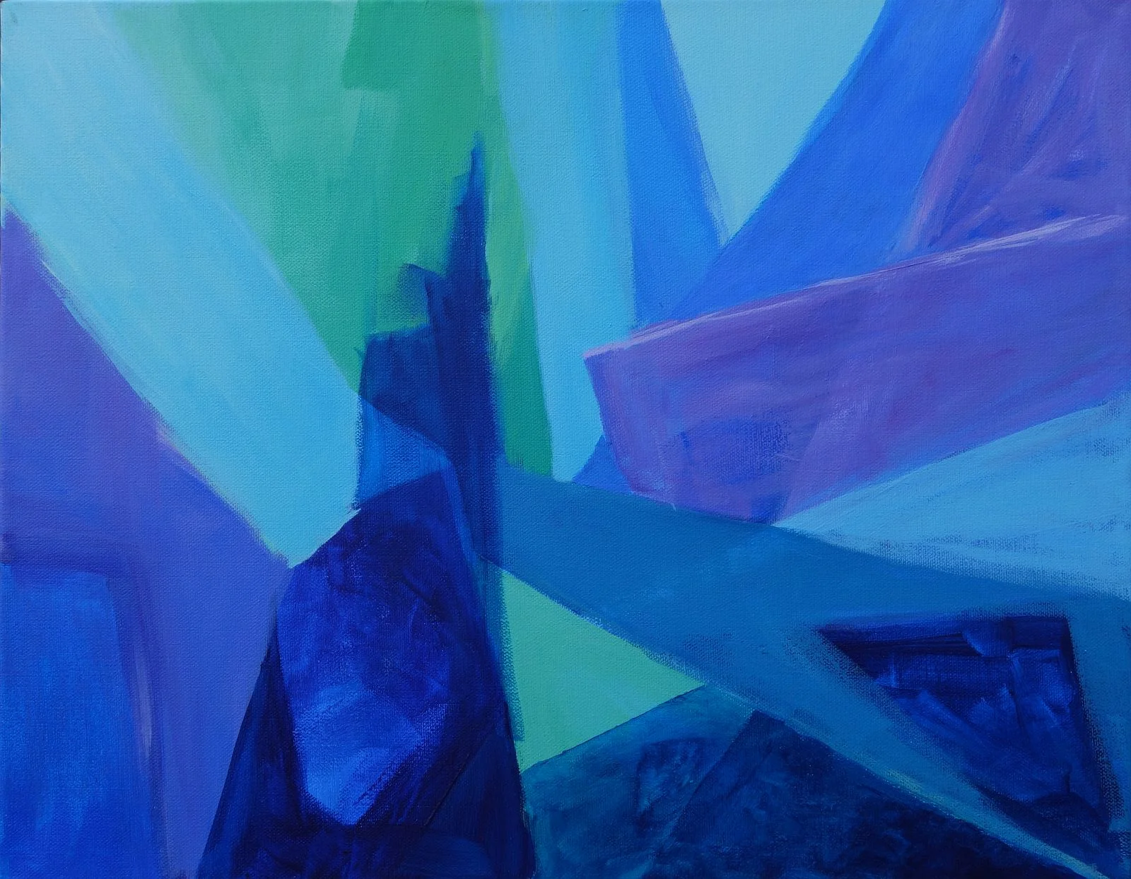 Blue Etude #3, Quadrilaterals