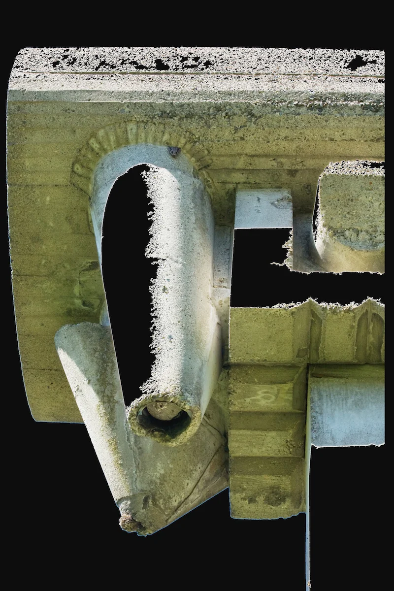 Cement Sculpture Abstract 2