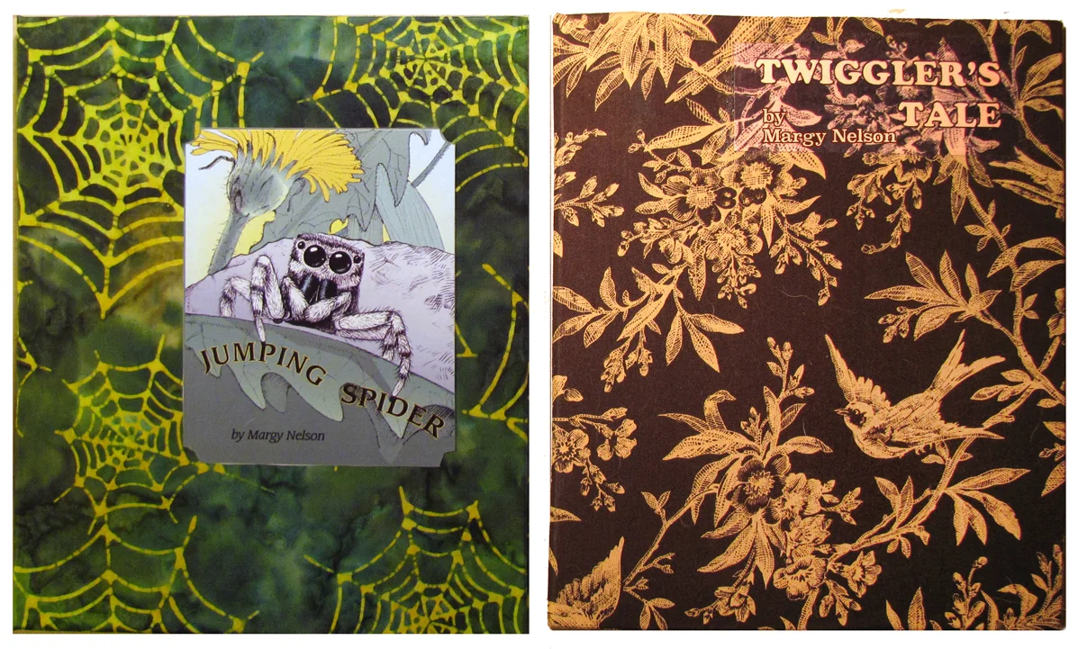 Jumping Spider, and Twiggler's Tale, artist books