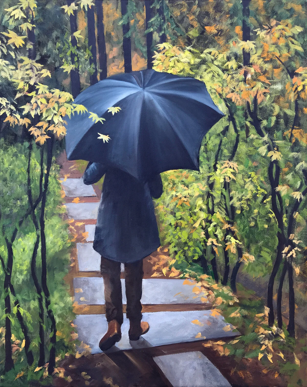 Annie in the Rain