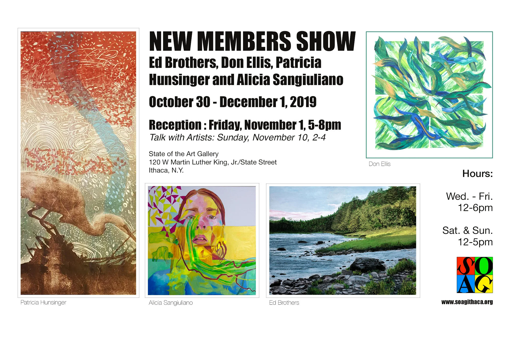ARTIST TALK: Rivers of Change Sunday November 10 from 2:00 until 4:00